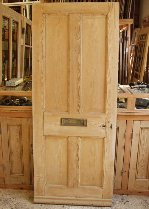 Stripped Pine Victorian Front Door