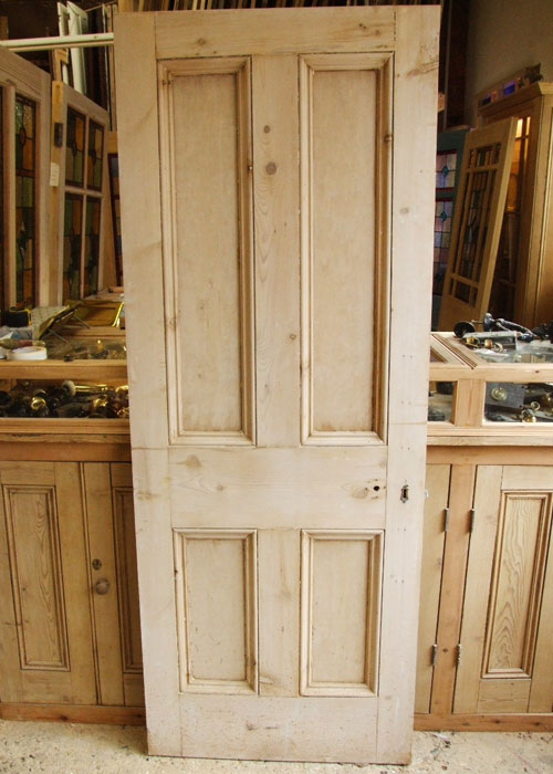 Reclaimed Pine Victorian Front Door