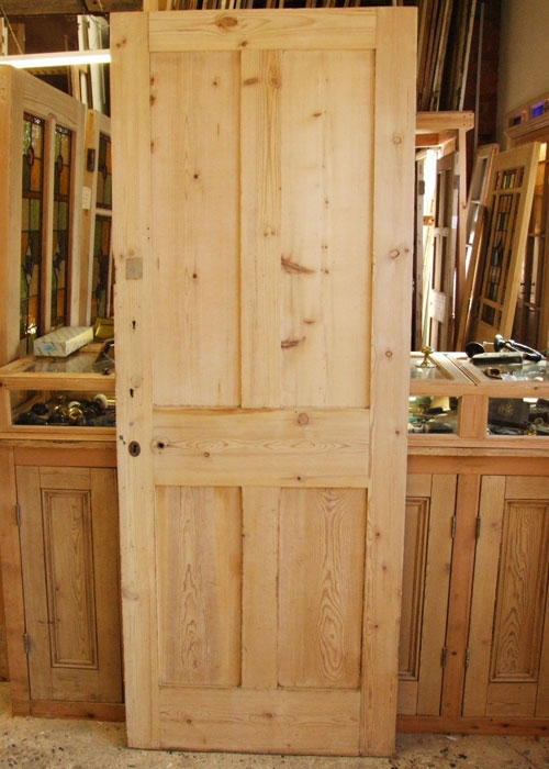 Old Pine Victorian Front Door