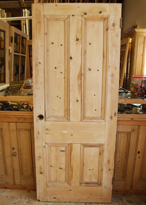 Stripped Pine Victorian Front Door