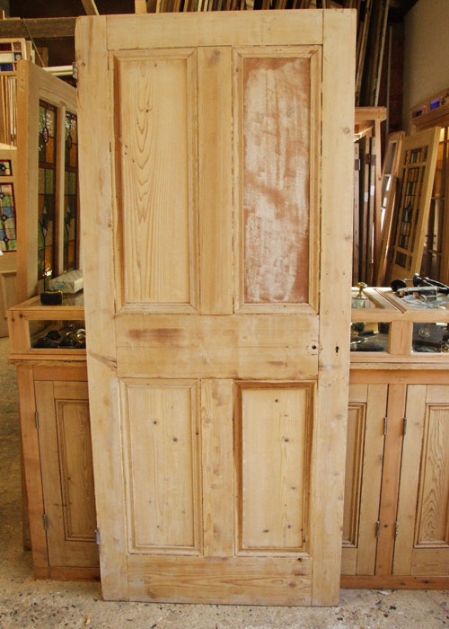 Reclaimed Pine Victorian Front Door