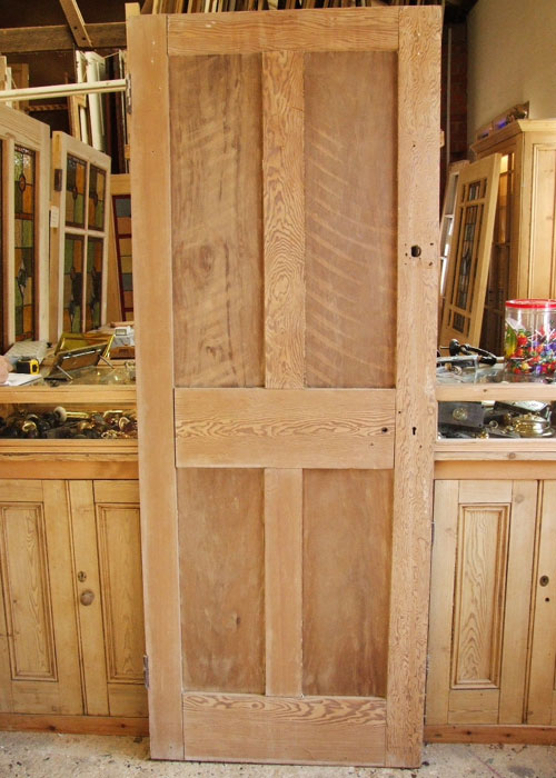 4 Panel Pine Victorian Front Door