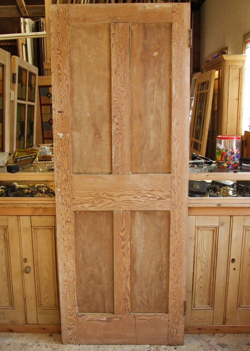 Douglas Fir 4 Panel Pine Victorian Front Door