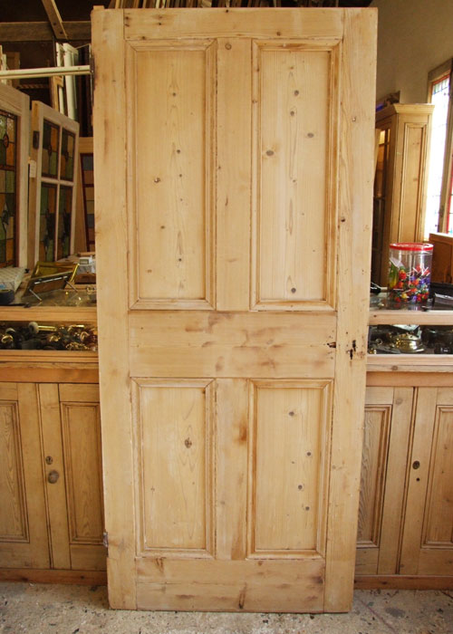 Reclaimed Pine Victorian Front Door