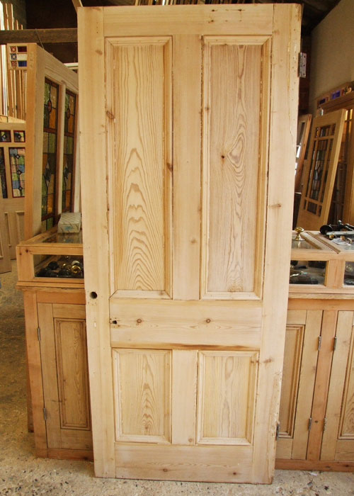 Reclaimed Pine Victorian Front Door