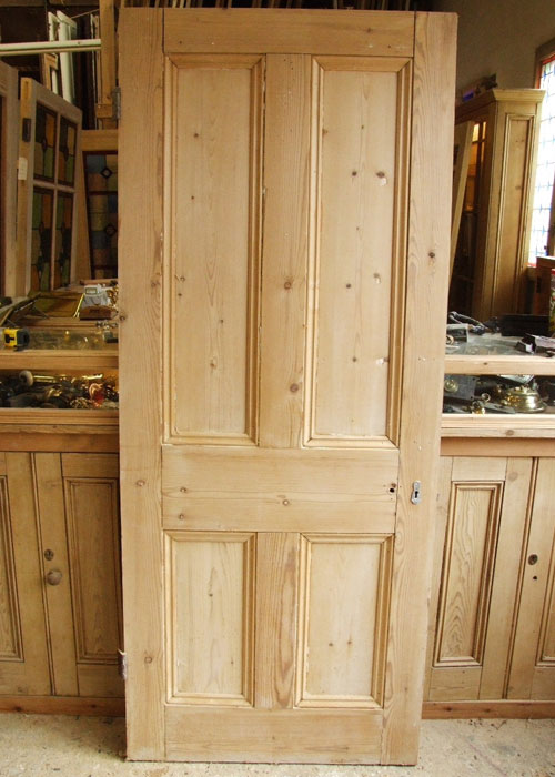 Reclaimed Pine Victorian Internal Door