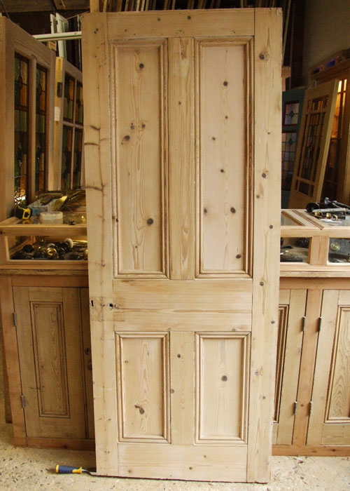 Reclaimed Pine Victorian Internal Door